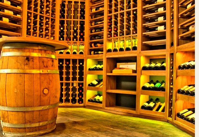 New York Transitional Wine Cellar