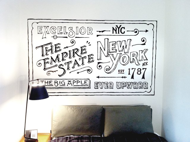 Mural for Room 617, Ace Hotel, NYC